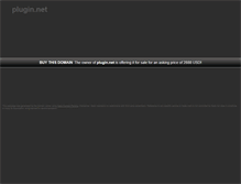 Tablet Screenshot of plugin.net